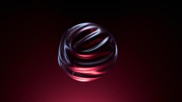 This is an Abstract 3D Sphere enriched with Dynamic Lighting features and stunning Reflections photo