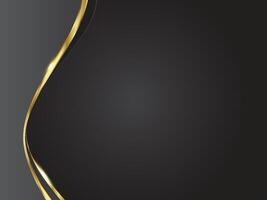 Abstract modern luxury background dark layers with shadow and dark gradient background vector