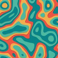 3d colorful background with paper cut shapes vector
