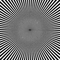 Black and white sunburst effect abstract background vector