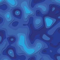 3d dark blue background with paper cut shapes vector