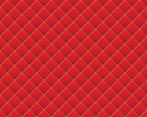 Red diamond Shape Luxury Pattern with Golden ribbon