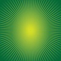 green shaded sunburst effect abstract background vector