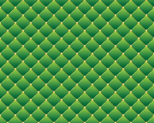 Green diamond Shape Luxury Pattern with Golden ribbon