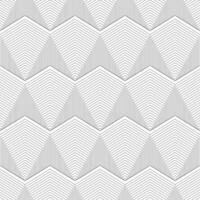 Geometrical black lined hexagon pattern vector