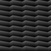 Geometrical white lines pattern on black background vector
