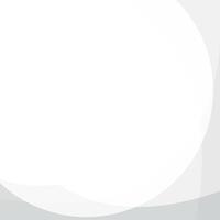 A white circle with a gray background vector