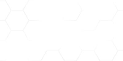 A white background with hexagons on it vector