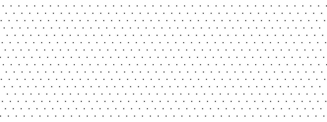 A dotted line pattern on a white background