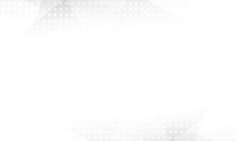 Abstract white background with dots and triangles vector