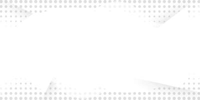White background with dots and a white square vector