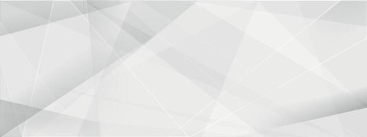 Abstract gray background with white lines vector
