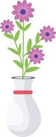 Nowruz Day Element with Flat Cartoon Design. vector