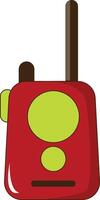Firefighter Equipment Element in Cartoon Design vector