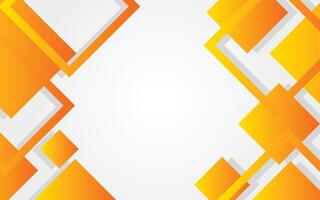 Orange And Yellow Triangle Design Background With White Concept vector