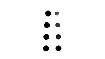 Abstract Dots Pattern A Visual Study in Black and White video