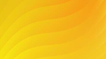 Yellow and orange abstract background with curved lines. Suitable for vibrant designs, modern concepts, artistic projects, and dynamic visuals. video