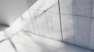 empty interior room shadow wall space background mock up architecture sunlight. empty home modern window light a floor design apartment white house photo