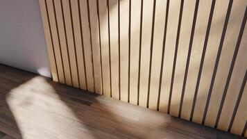 empty interior room shadow wall space background mock up architecture sunlight. empty home modern window 3d photo