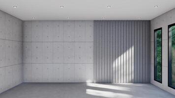 empty interior room shadow wall space background mock up architecture sunlight. empty home modern window light floor design apartment the white house photo