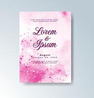 Artistic invite design vector