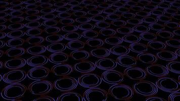 Abstract blue backdrop design with seamless circle pattern and light violet elements video