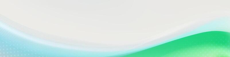 Abstract soft green flowing background vector