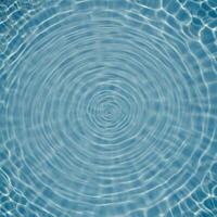 A circular pool with water ripples and a circular pattern photo