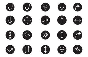 Arrow icon set. Mega bundle set. Collection different arrows sign. Arrow icon vector