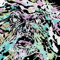 Abstract colorful grunge texture background vector