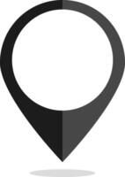 location icon. Modern map marker. Map place marker. position symbol vector