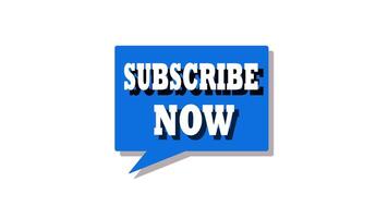 Subscribe now - is a call-to-action urging users to sign up for updates, newsletters, or exclusive content. video