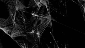 Futuristic Spiderweb Hypnotic Loop Animated Background video