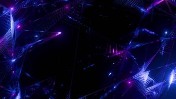 Futuristic Spiderweb Loop Animated Background video