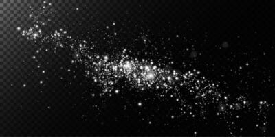Experience the Starlit Galaxy Sparkle Effect set against a Deep Dark Background for stunning visuals vector