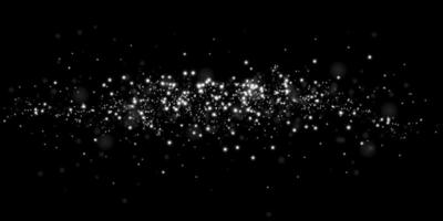 Stunning and mesmerizing Cosmic Stardust beautifully displayed on a captivating Dark Background for effect vector