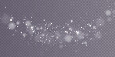 Sparkling Glitter Effect adorned with enchanting Bokeh Light Spots creating a stunning visual experience vector
