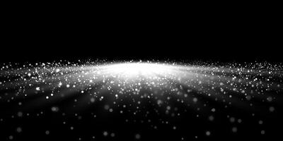 Experience a stunning Particle Effect that immerses you in beautiful Light and Depth, evoking wonder vector