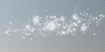 Enchanting and Beautiful Shimmering Sparkles accompanied by Magical Light Effects that capture the imagination vector
