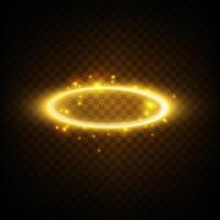A Shimmering White Halo Effect that features Sparkles and Glows radiantly for a visually captivating experience vector