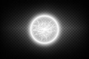 Dynamic and Glowing Abstract Illumination Design Featuring Radiant Energy and Striking Visual Effects vector