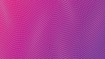 abstract purple background with wavy dots vector