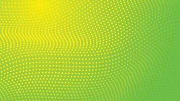 abstract green background with graphic dots pattern decoration vector