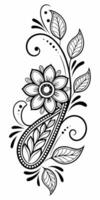 Floral mandala patterns wrap gently around the wrist. vector