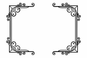 Decorative Square Frame Pack vector