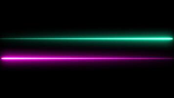 Neon lights glowing futuristic trendy vertical, neon tunnel vibrant lights lines moving animation abstract background, Shape glowing purple neon design neon lines video