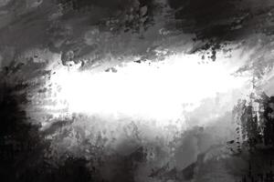 Modern mix of gray and black paint watercolor texture background vector