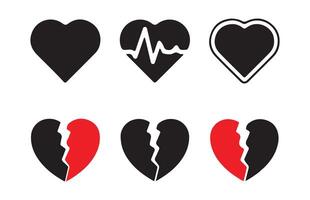 Heart shape. Romantic design vector