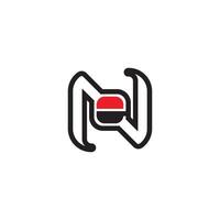 Luxury EN NE Monogram Built for Identity and Presence vector