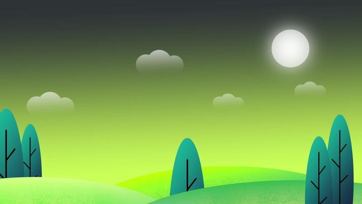 Day And Night Animation Stock Video Footage for Free Download